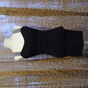 Pretty Little Thing Black Dress Size 6